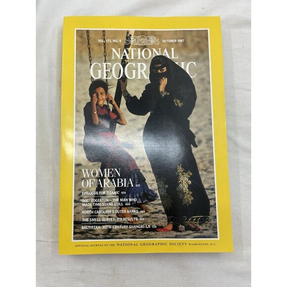 Nat Geo Mags Jul–Dec 1987 Vtg Slipcvr Set Wildlife World Decor Nature - Picture 15 of 16